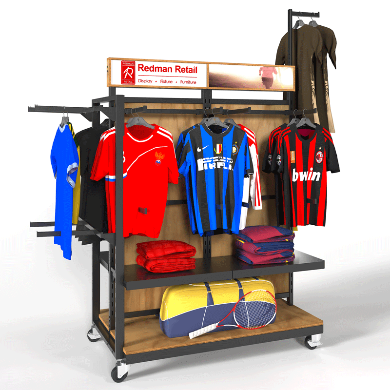 Garment display rack